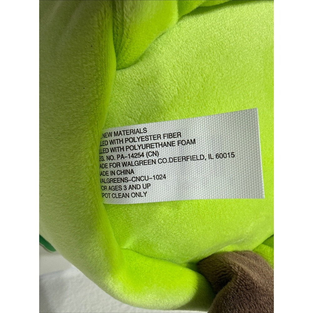 Walgreen's Hug Me Cauliflower 407058 Plush Play Right Food Anamorphic 8" 2025 - Picture 6 of 11